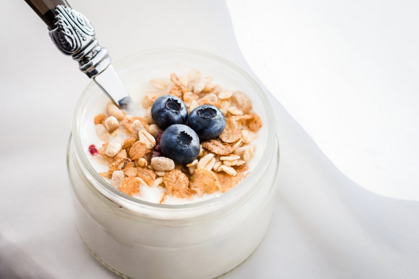 Овсянка в стакане