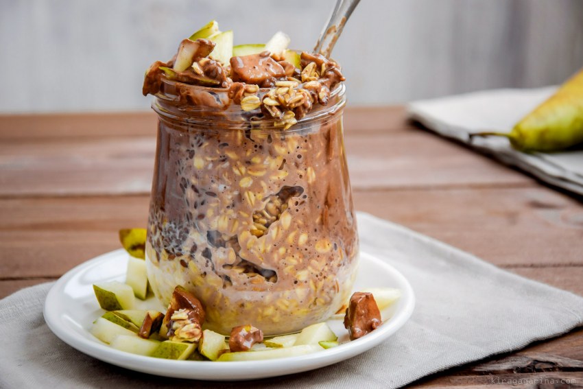 Овсяные хлопья в банке