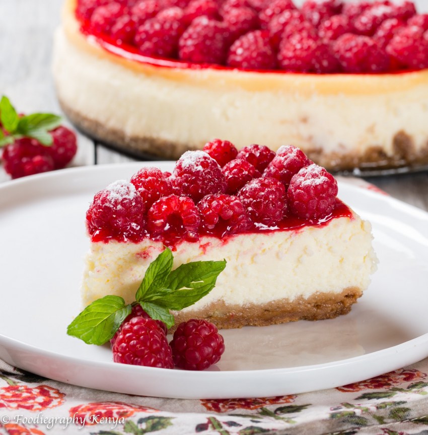 Малиново маковый торт