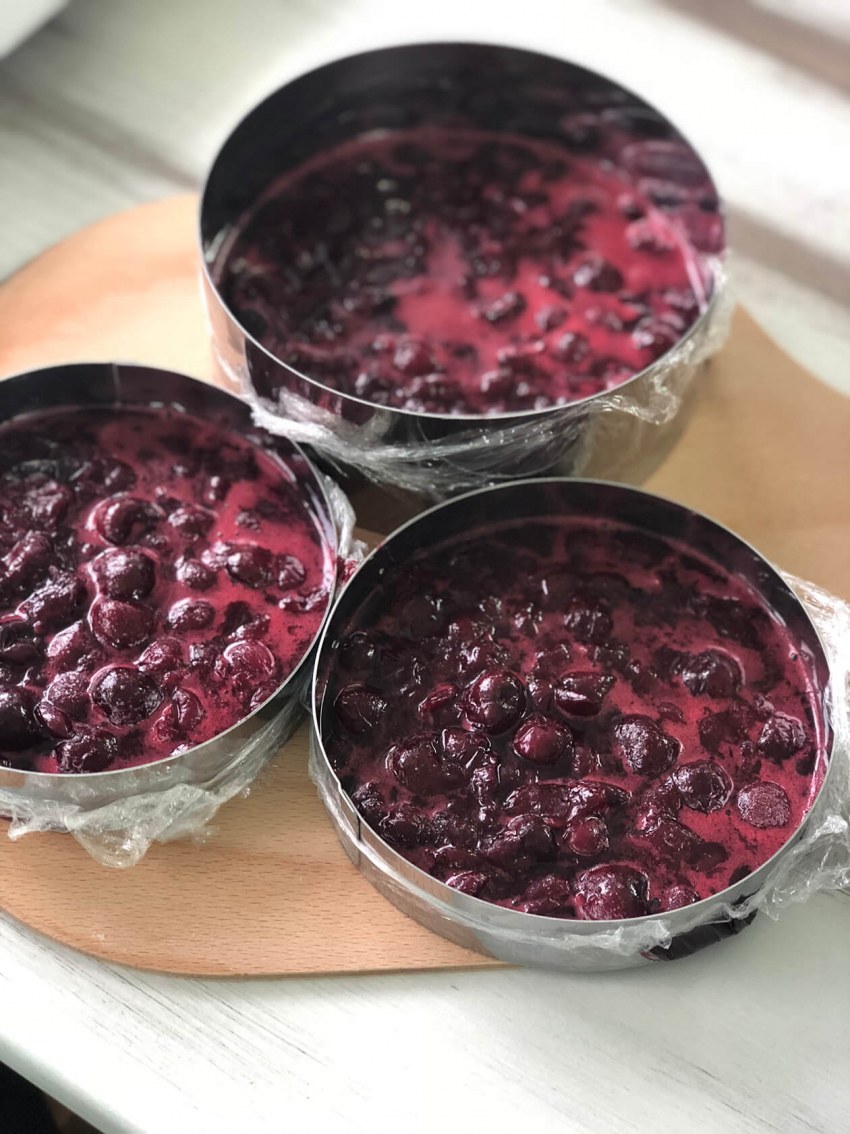 Пятёрка из малины