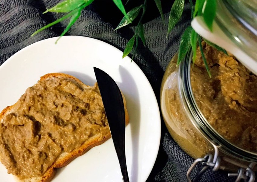 Грибной паштет из шампиньонов