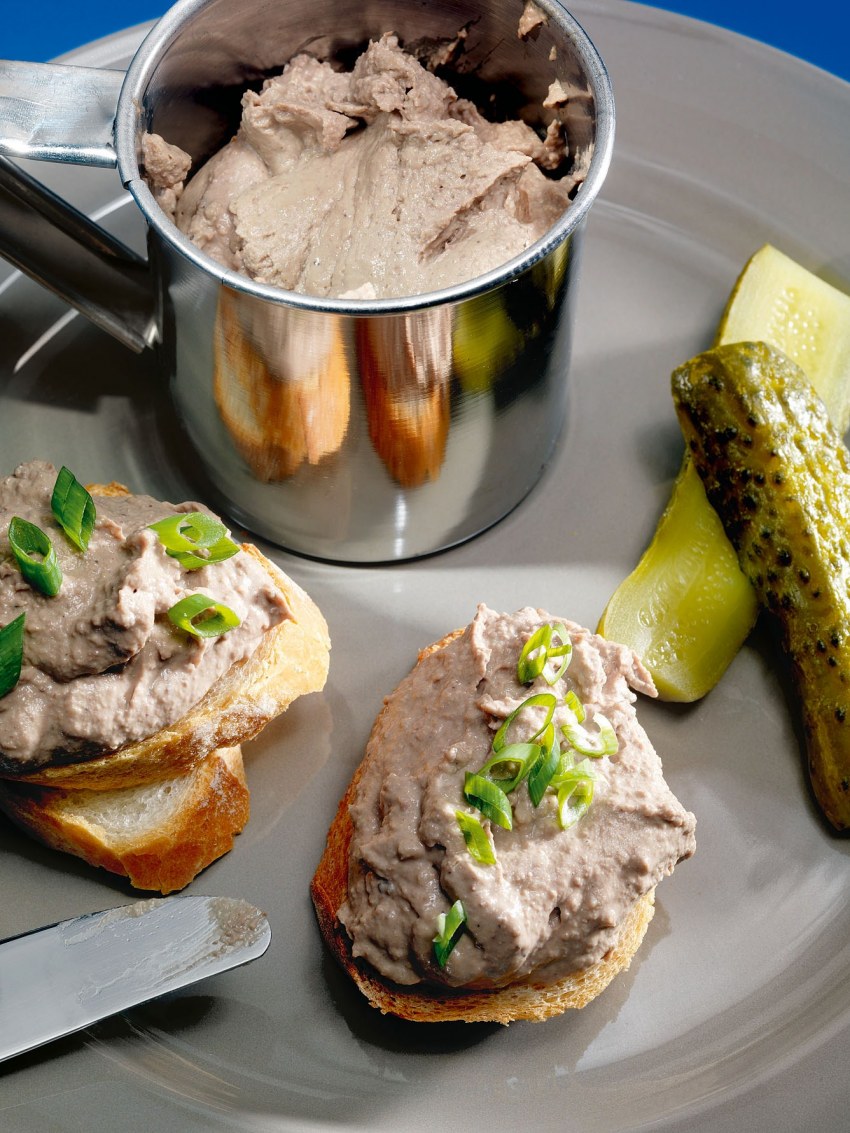 Печень трески паштет