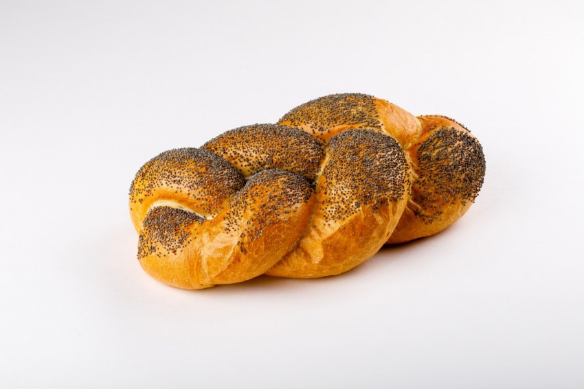 Косичка с маком