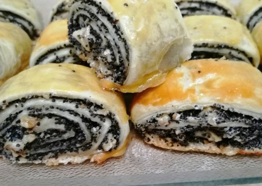 Печеньки с маком