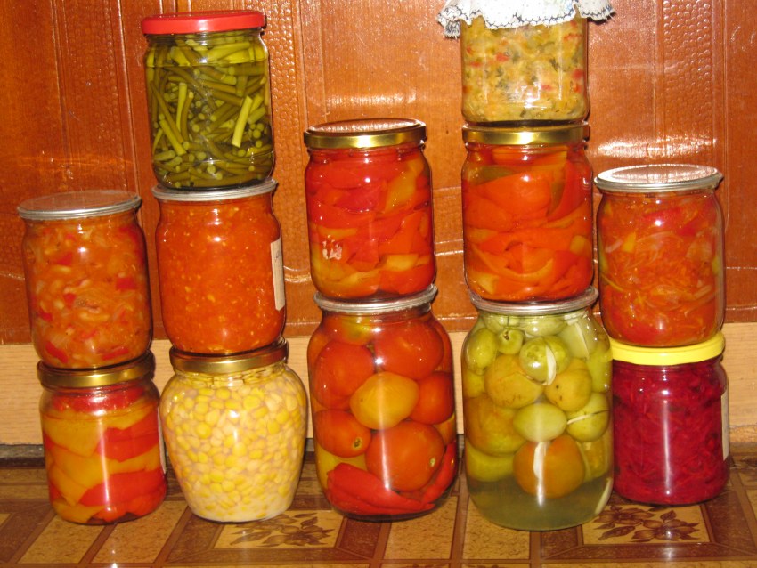 Консервированные овощи