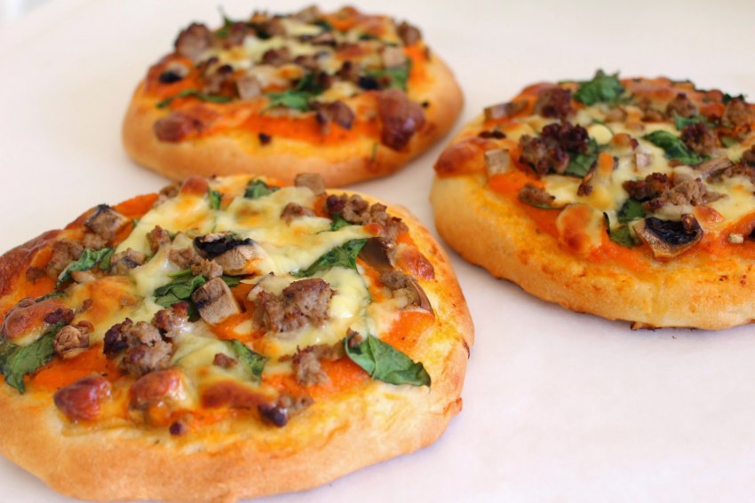 Маленькие пиццы