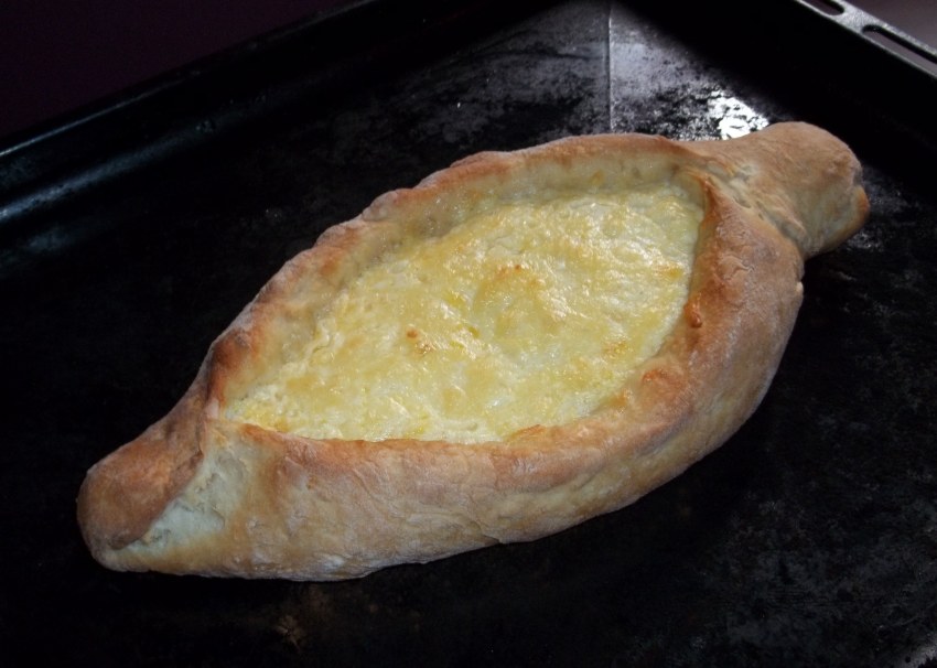 Хачапури по аджарски без яйца