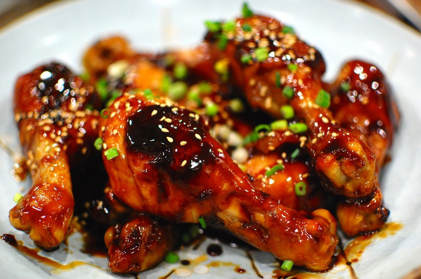 Куриные голени терияки