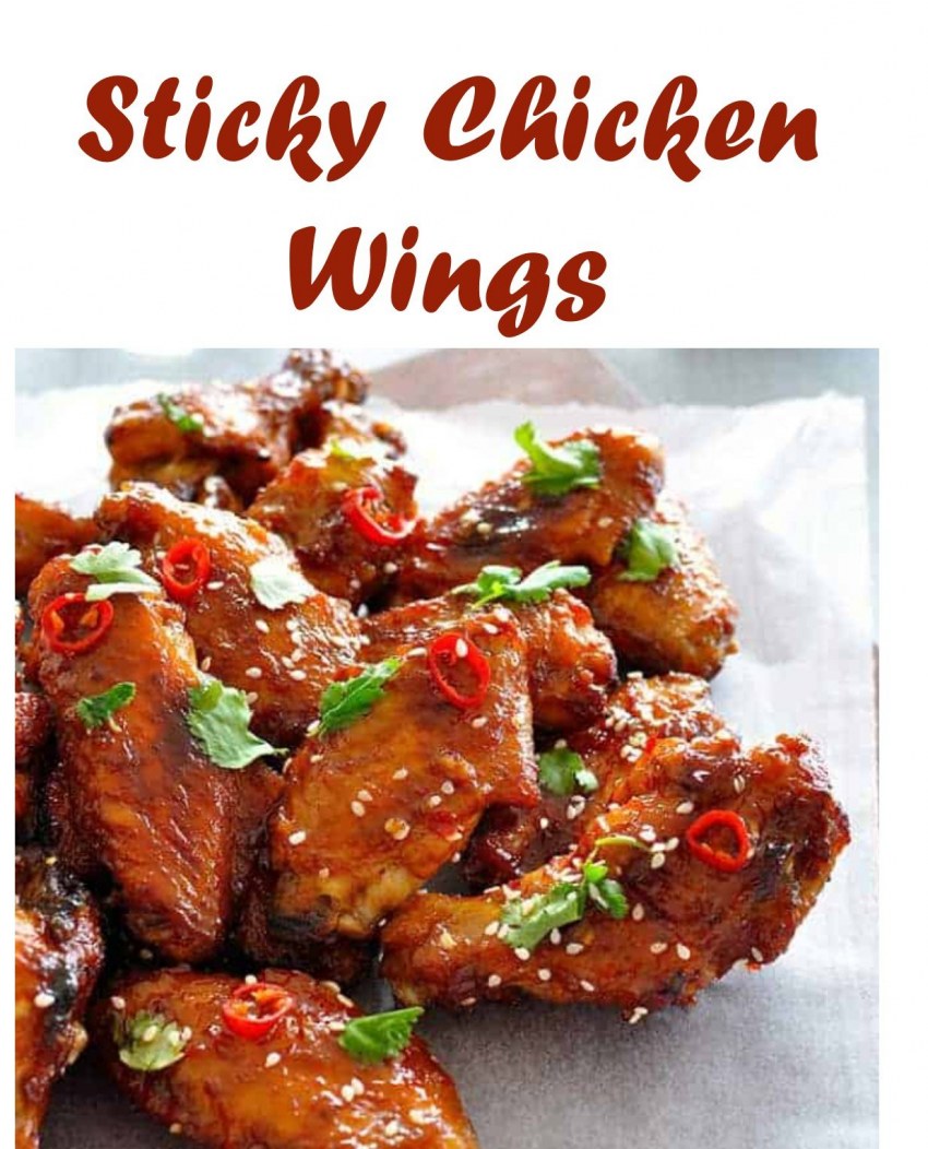 Крылышки в медово-горчичном соусе