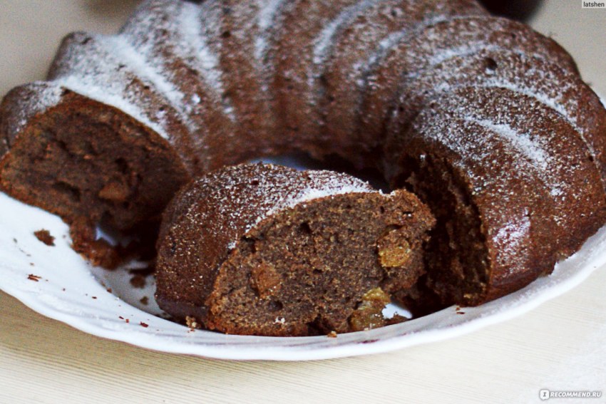 Черемуховый торт с вишней