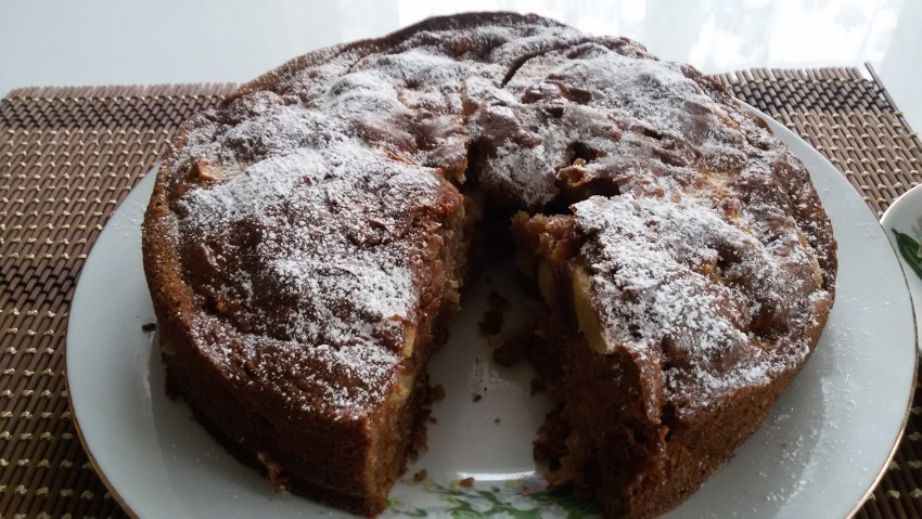 Черемуховый бисквит