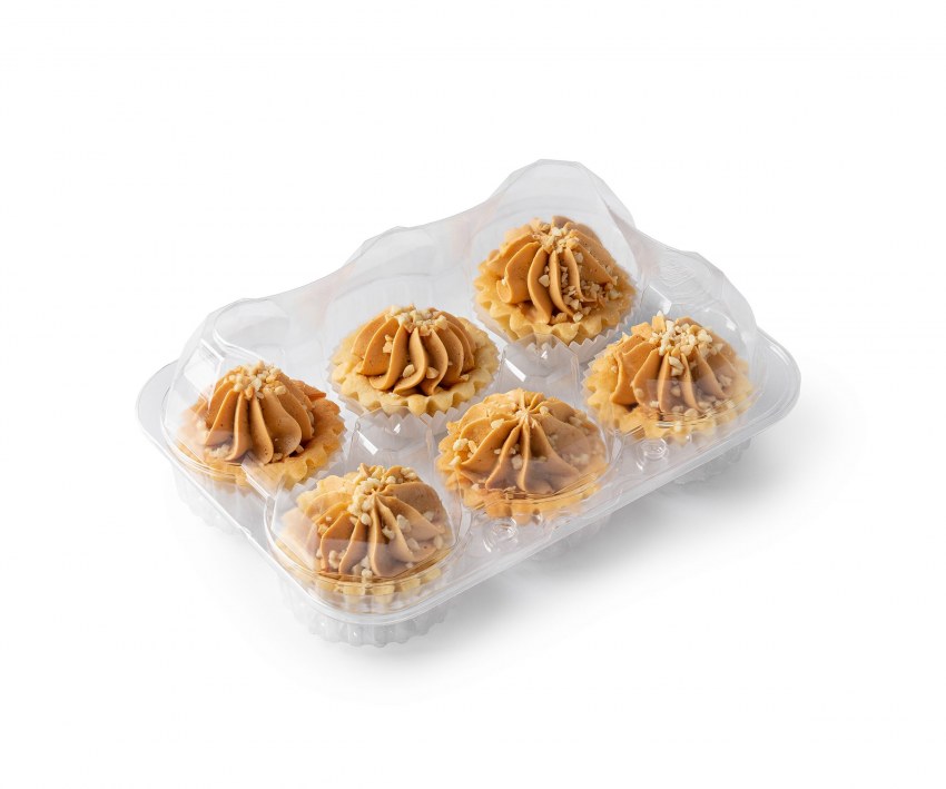 Тарталетки с грецким орехом