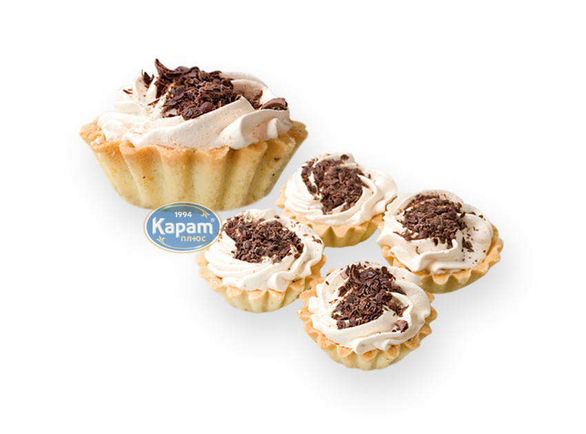 Корзиночки со сгущенкой и орехами