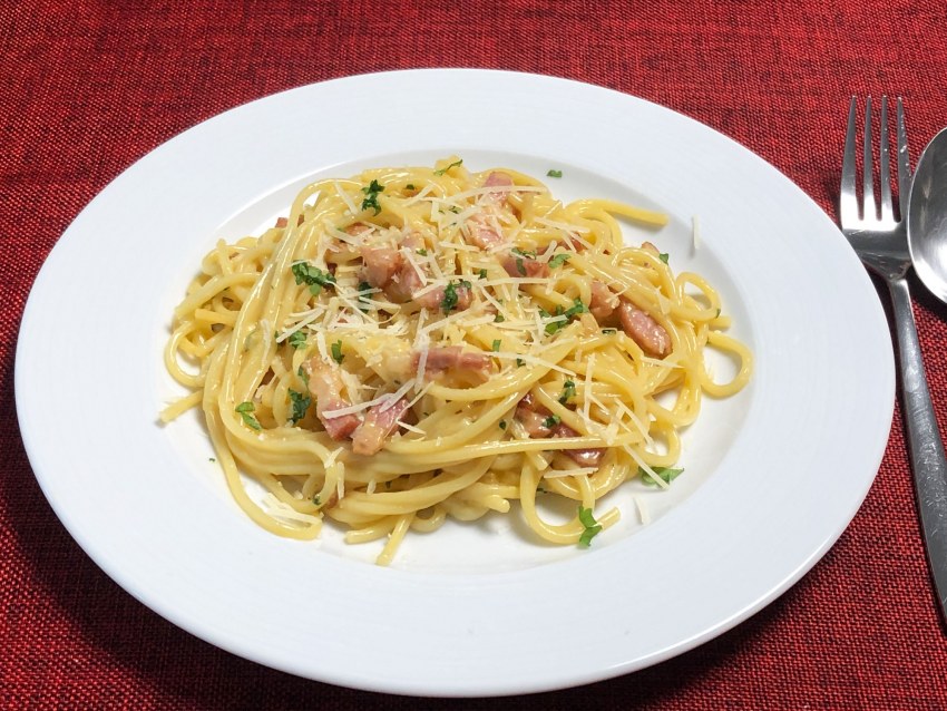 Паста карбонара готовая