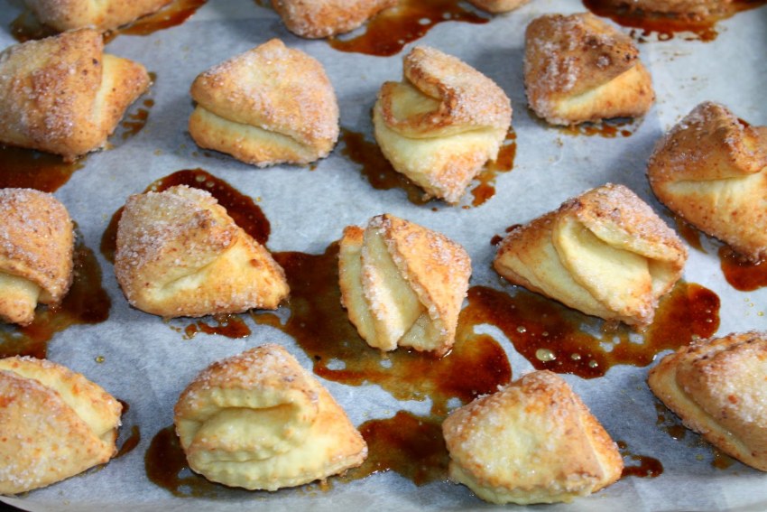 Конвертики с творогом