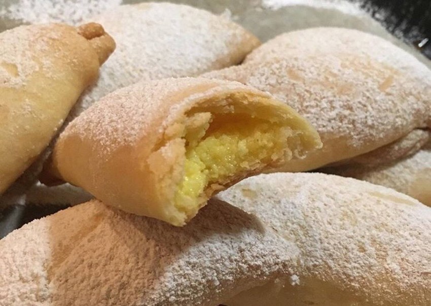 Печенье с творожной начинкой