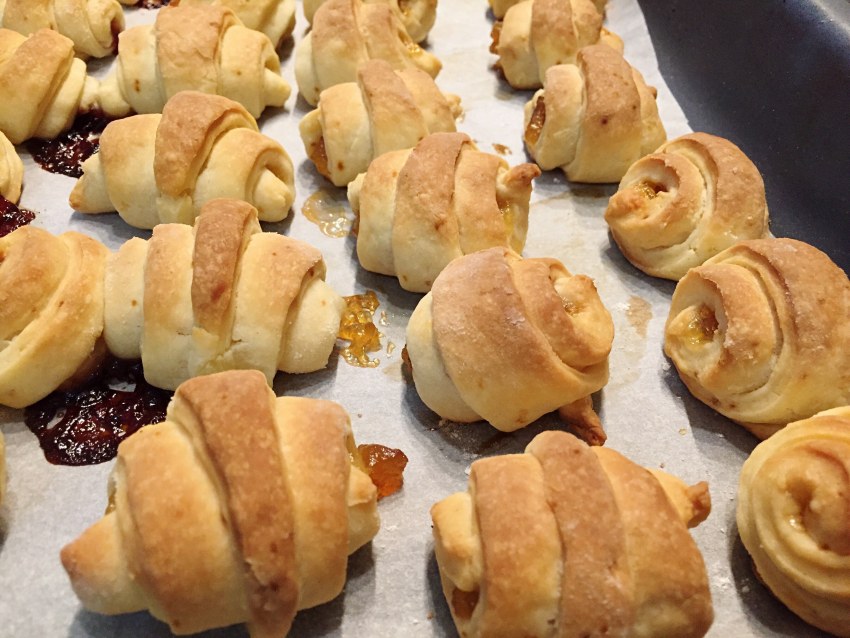 Печенье с малиной