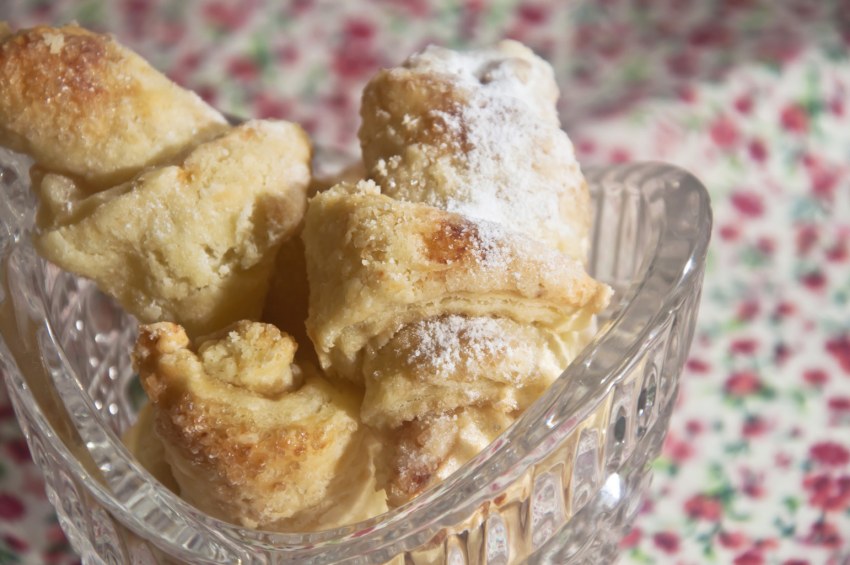 Творожное печенье конвертики