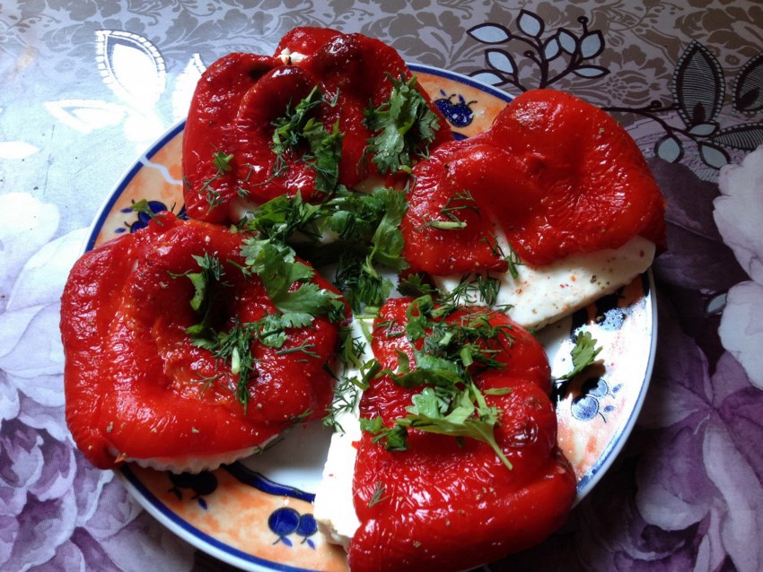 Блюда из сладкого перца