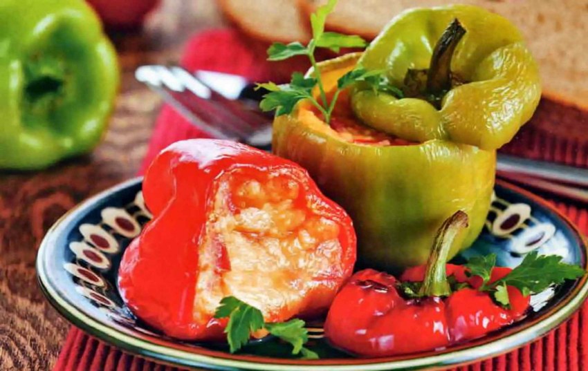 Заготовки из перца