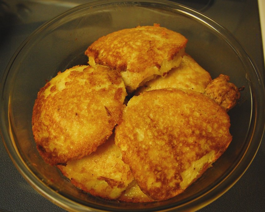 Драники с курицей