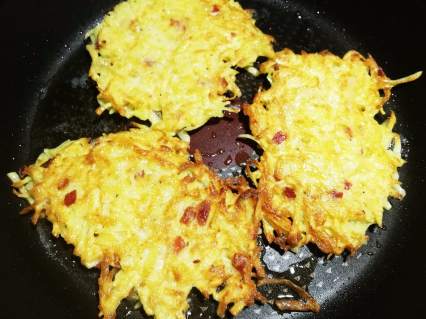 Драники с грибами