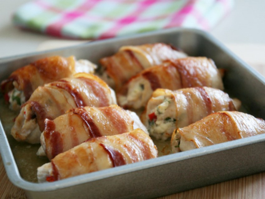 Беконовые рулетики