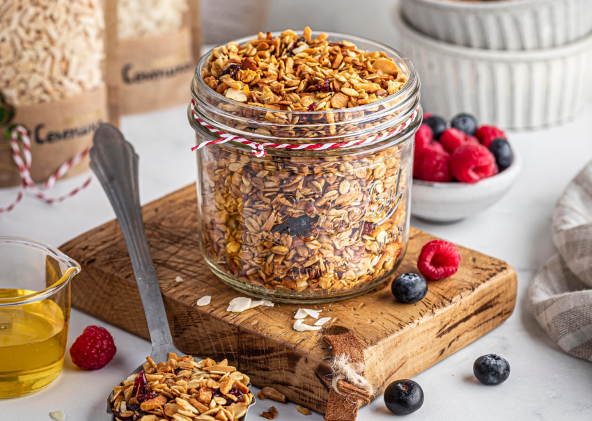 Гранола Granola.Lab хлопья Ореховая формула, дой-пак