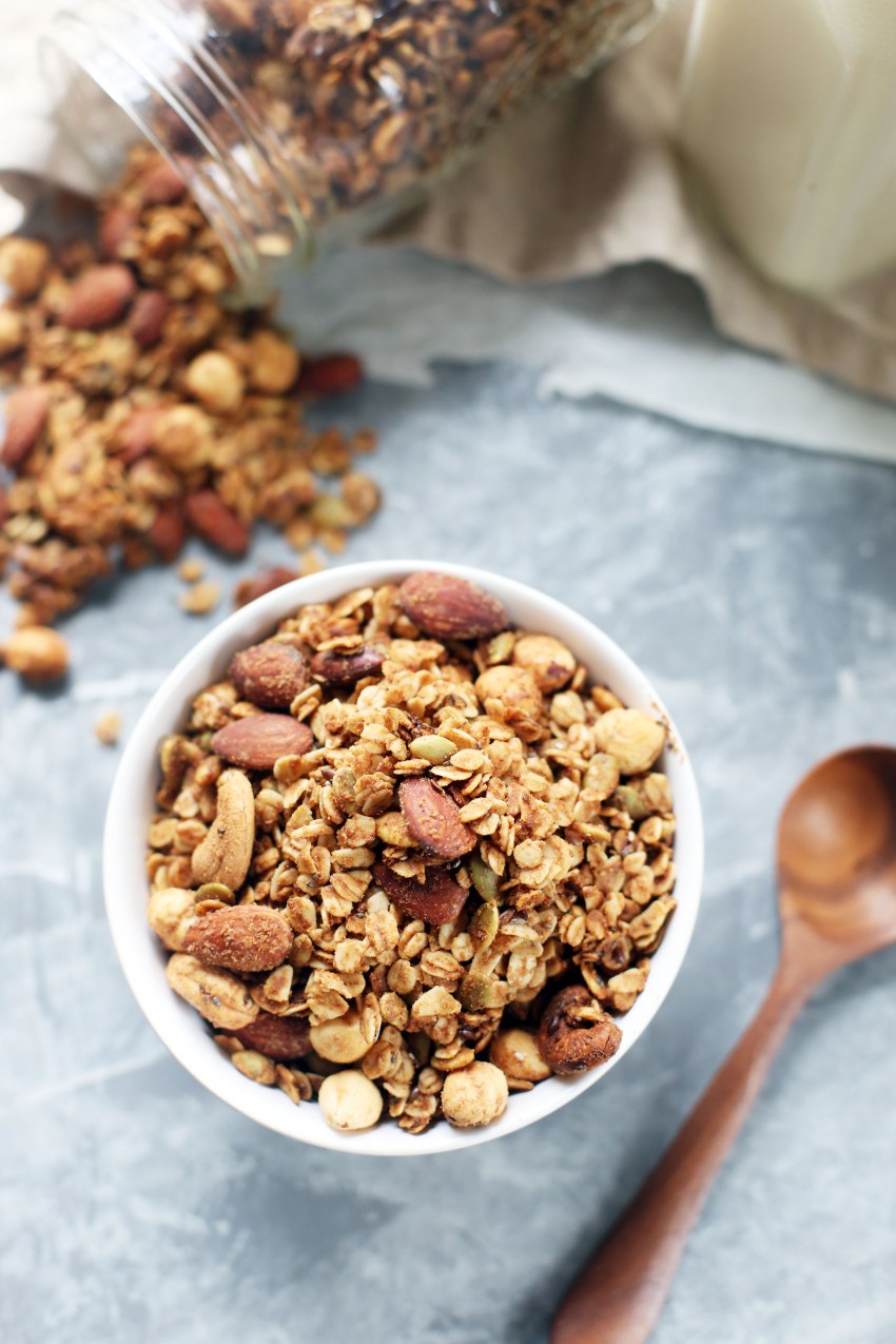 Солёная гранола