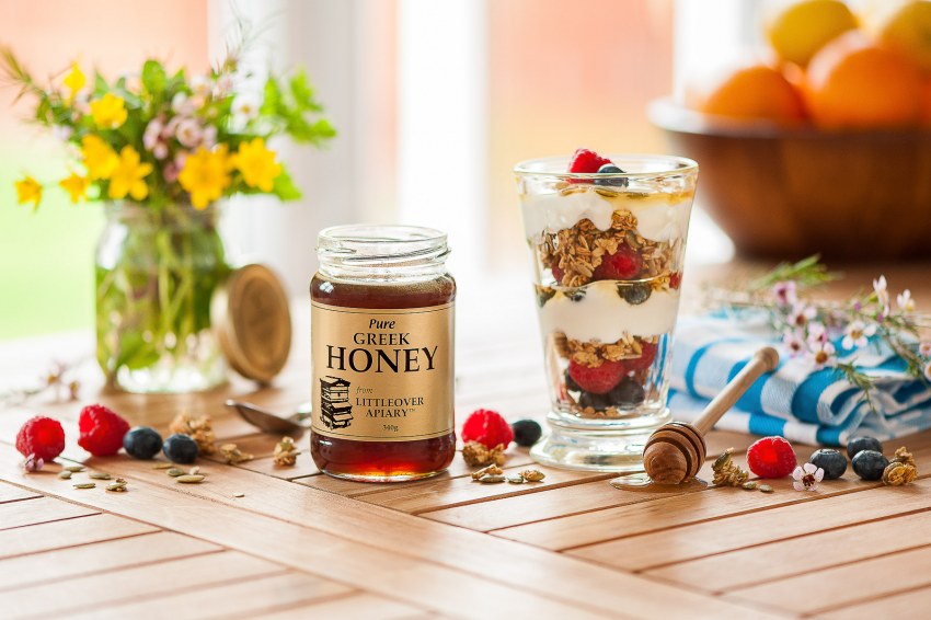 Вишневая гречневая гранола