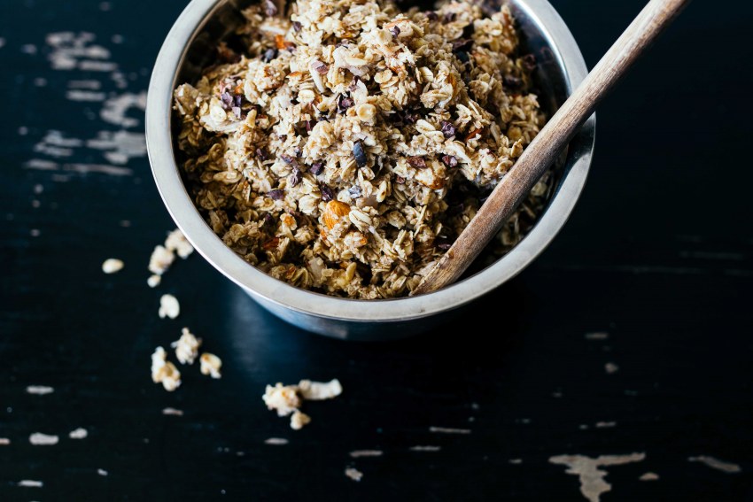 Овсяные хлопья гранола