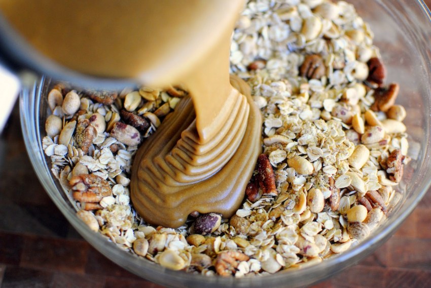 Гранола коричневая