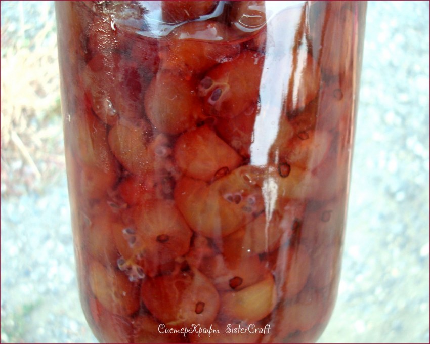 Лечо из крыжовника