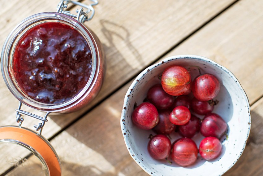 Крыжовник красный варенье
