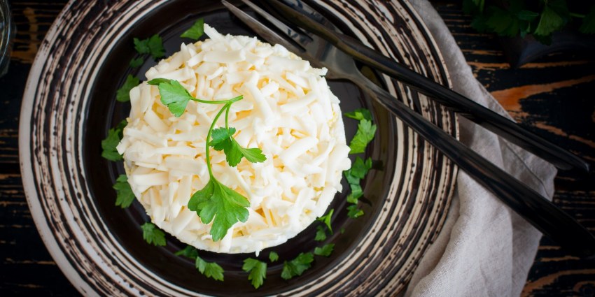 Салат белая ночь