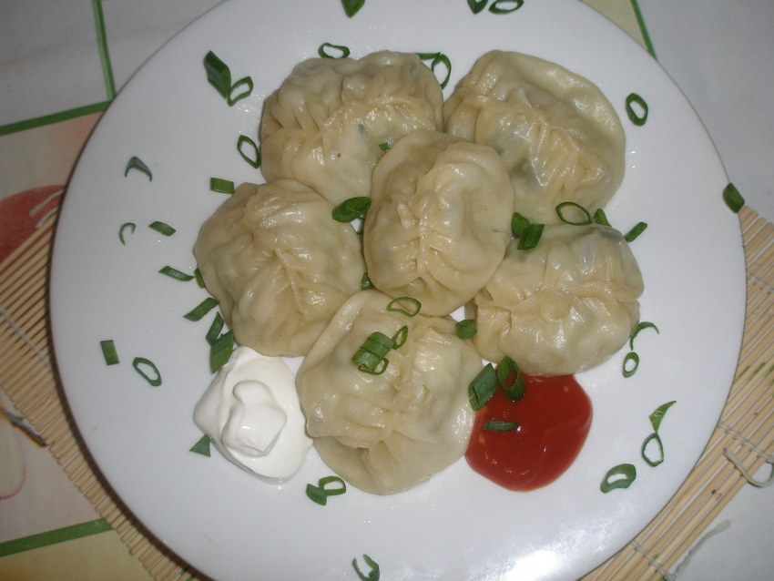 Тесто на манты из фарша