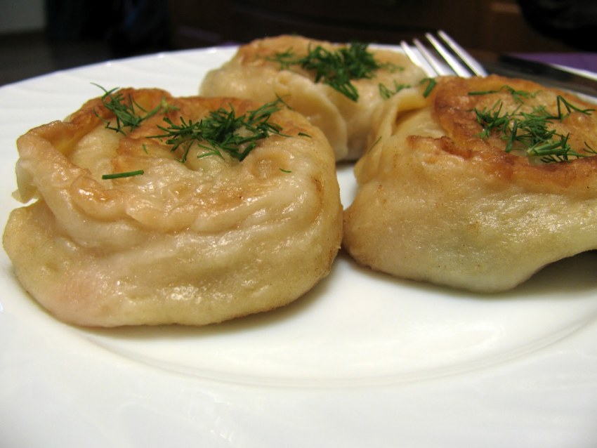 Хошан жареные манты