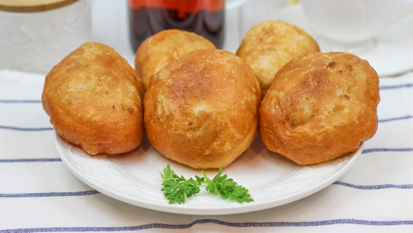 Манты жареные