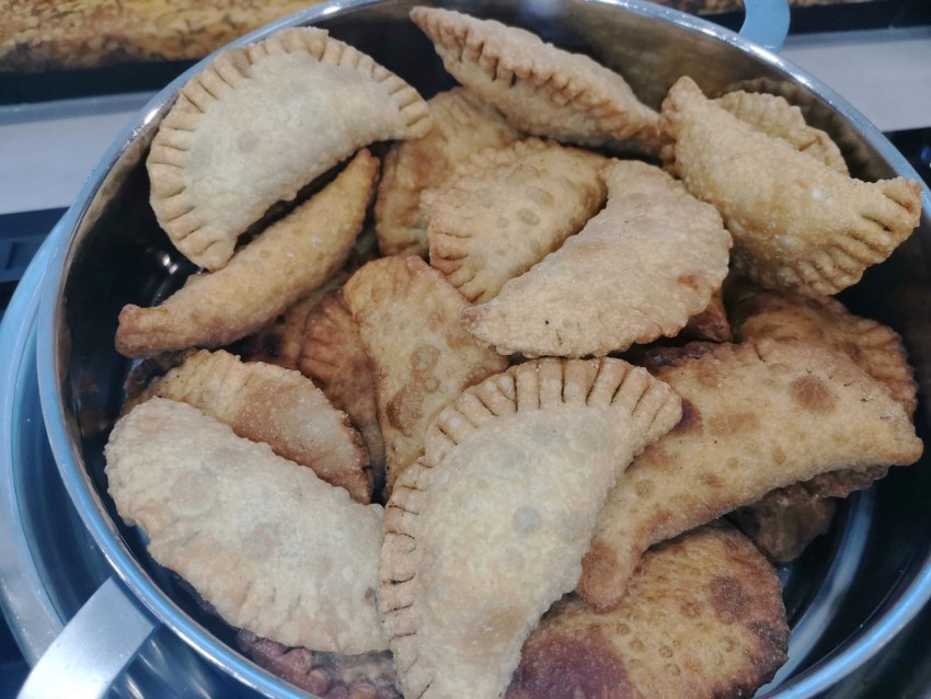 Жареные хинкали