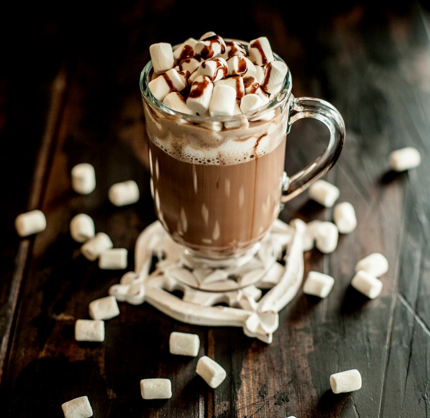 Латте с маршмеллоу