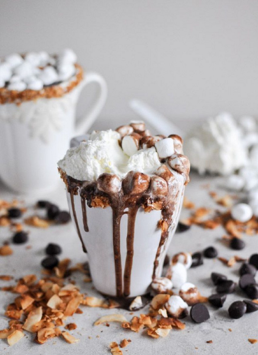 Доброе утро какао с зефирками