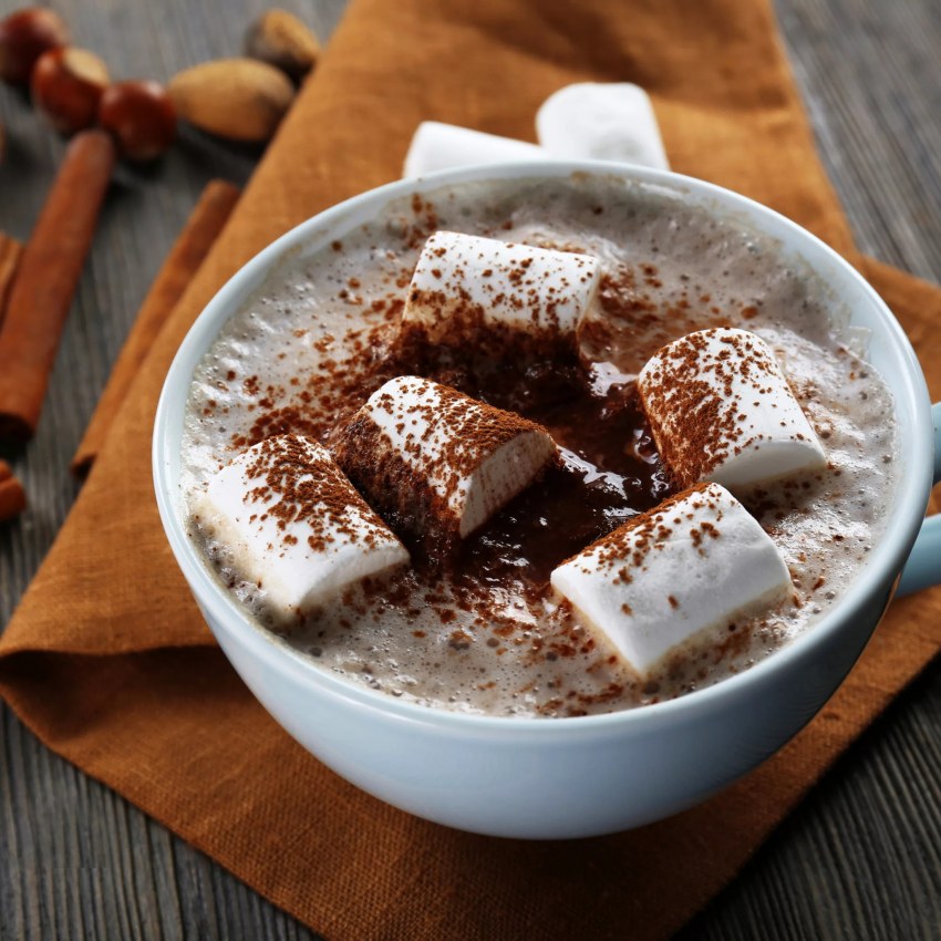 Горячий шоколад с маршмеллоу