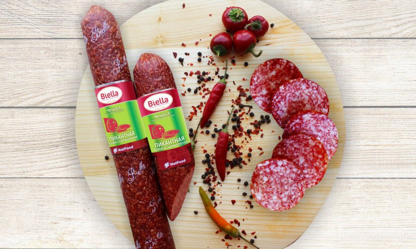 Сырокопченая колбаса Biella
