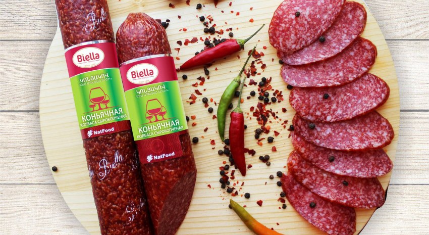 Сырокопченая колбаса Biella