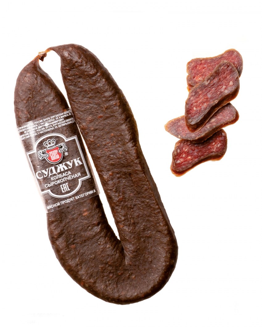Суджук колбаса сыровяленая