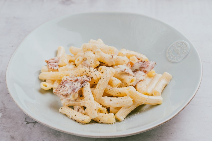 Паста четыре сыра с трюфелем