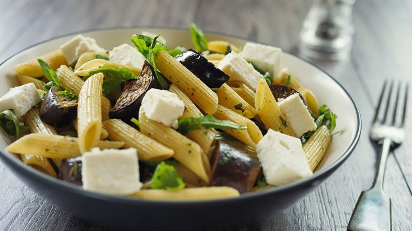 Penne feta Champinione