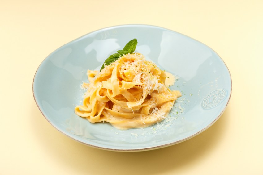 Фетучини 4 сыра