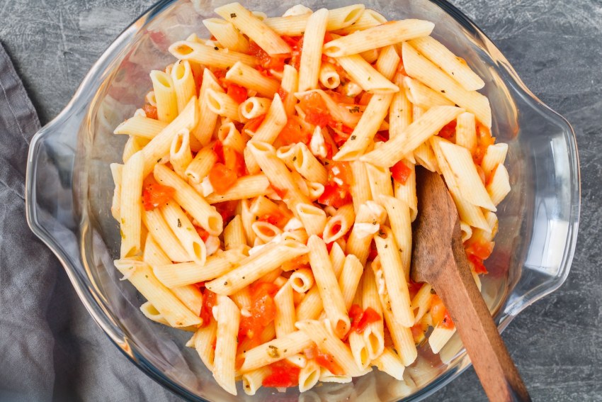 Паста четыре сыра с трюфелем