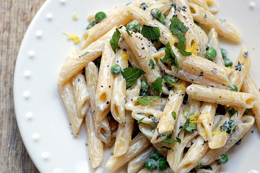 Пенне с тунцом в сливочном соусе